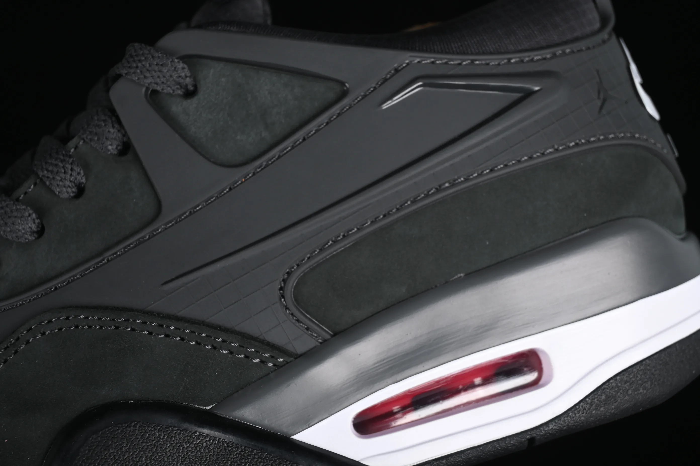 All Categories Air Jordan Jordan Series Basketball Shoes Air Jordan 4 Air Jordan 4 "Remastered" AJ4 Joe 4 Remastered Suede Black HF4334-004